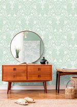 Floral Symmetry Elegance Wallpaper - C808 - WallTrend