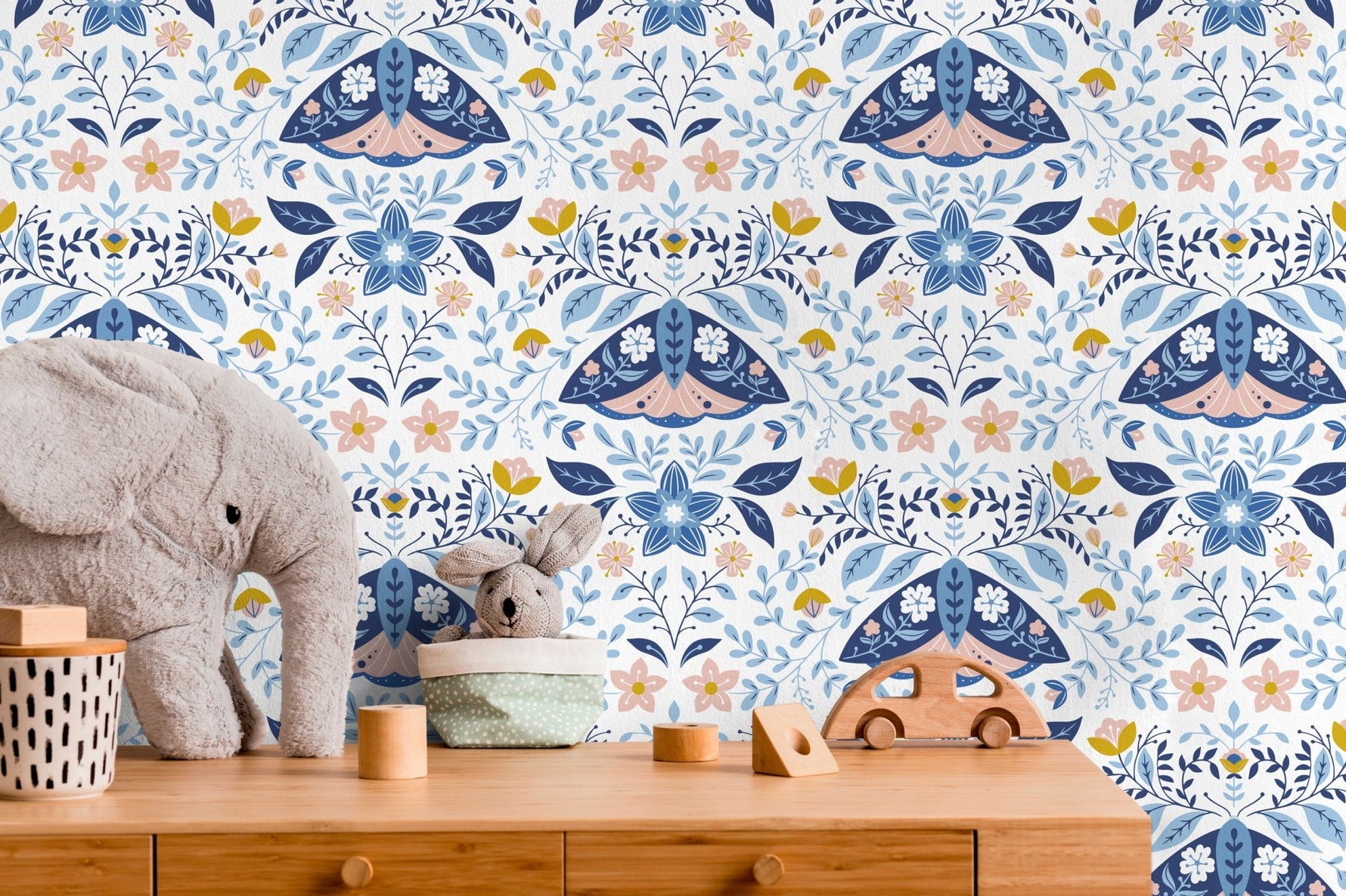 Floral Symphony Wallpaper - C152 - WallTrend