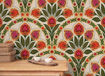 Floral Symphony Wallpaper - C452 - WallTrend