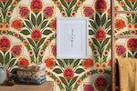 Floral Symphony Wallpaper - C452 - WallTrend