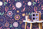 Floral Symphony Wallpaper - D282 - WallTrend