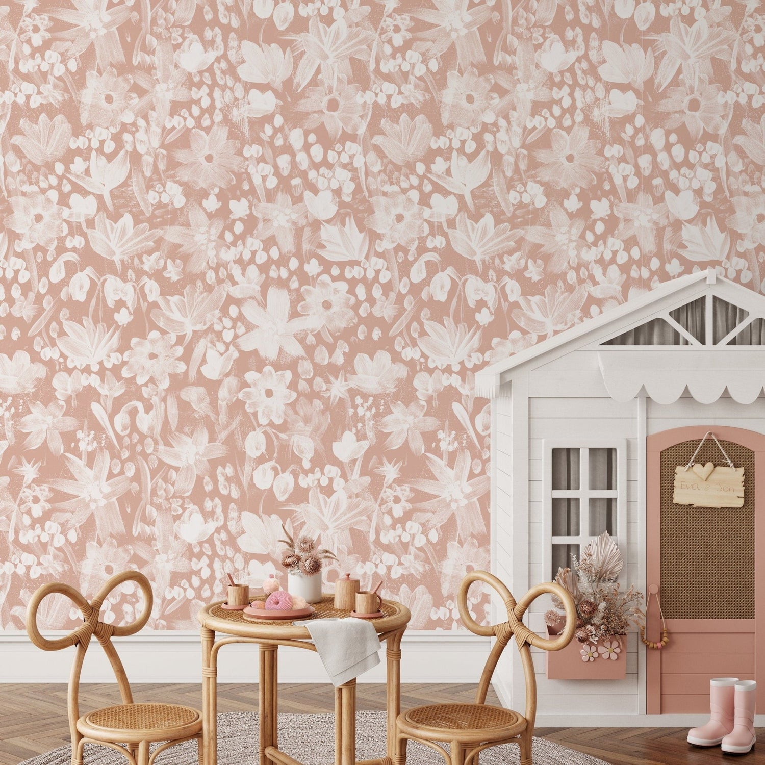 Floral Whimsy Wallpaper - X190 - WallTrend