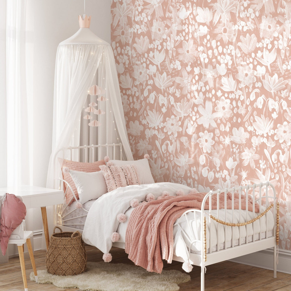 Floral Whimsy Wallpaper - X190 - WallTrend