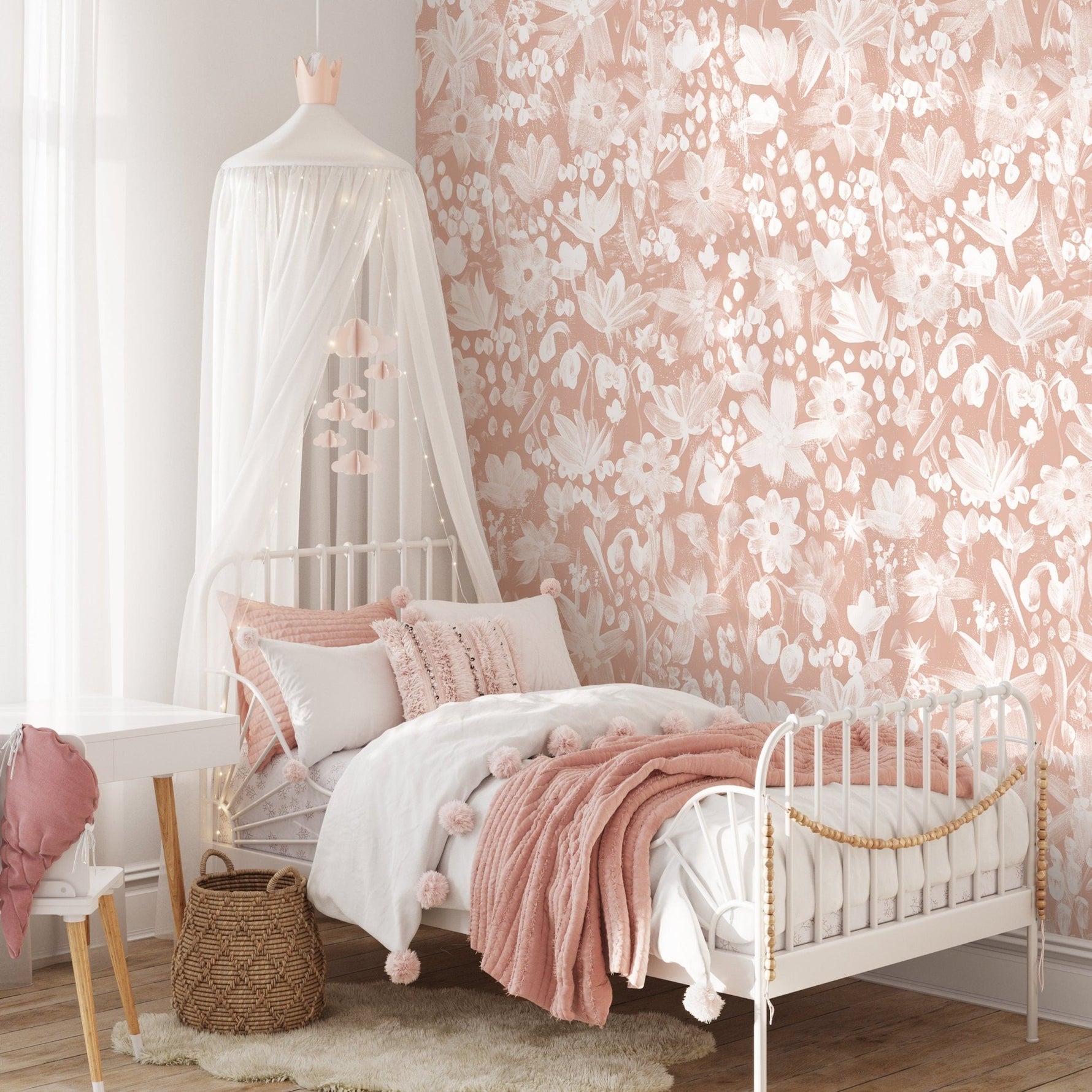 Floral Whimsy Wallpaper - X190 - WallTrend