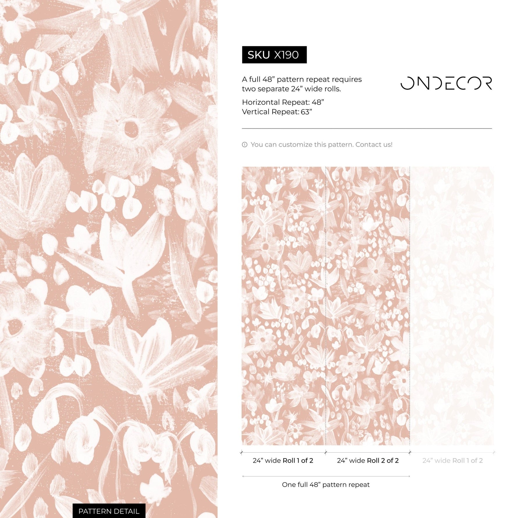 Floral Whimsy Wallpaper - X190 - WallTrend