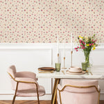 Flower Wallpaper - Removable Wallpaper Peel and Stick Wallpaper Wall Paper Wall Mural - B258 - WallTrend