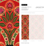Folkloric Bloom Wallpaper - C451 - WallTrend