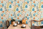 Folksy Flora Wallpaper - D115 - WallTrend