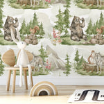 Forest Fauna Wallpaper - C254 - WallTrend