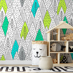 Forest Foliage Wallpaper - A906 - WallTrend