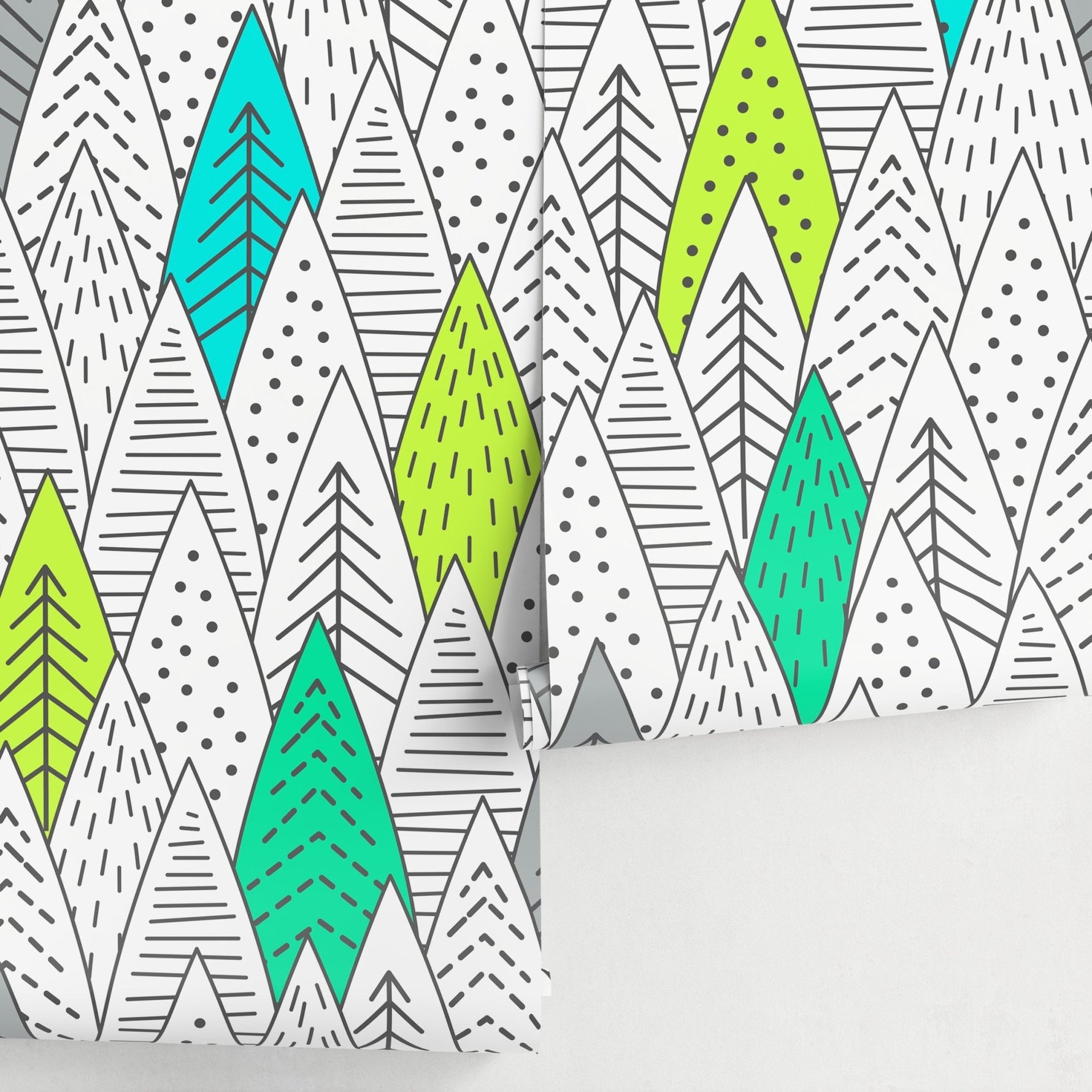 Forest Foliage Wallpaper - A906 - WallTrend