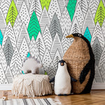 Forest Foliage Wallpaper - A906 - WallTrend