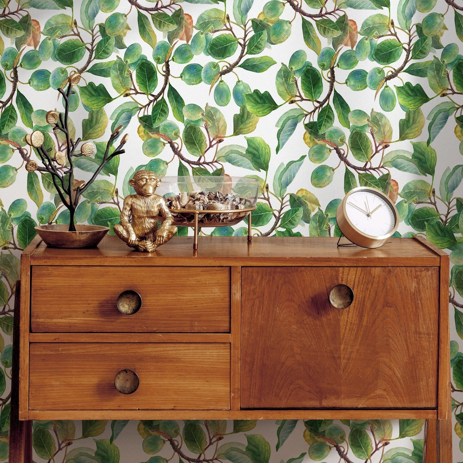 Fresh Green Vines Wallpaper - A288 - WallTrend