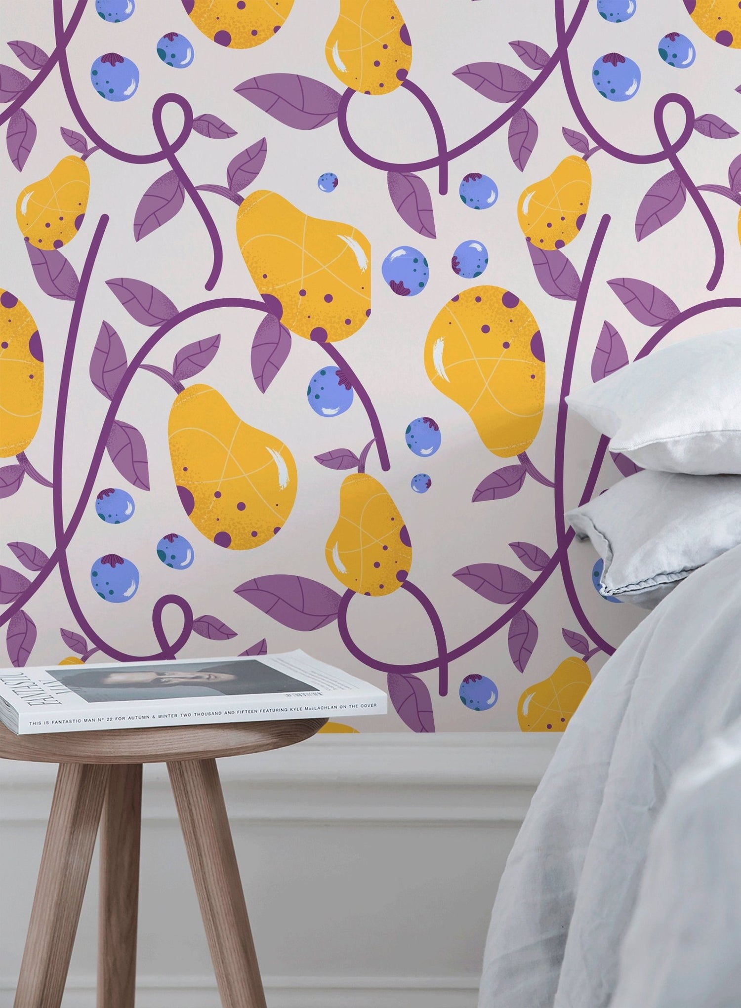 Fruity Vines Wallpaper - B571 - WallTrend