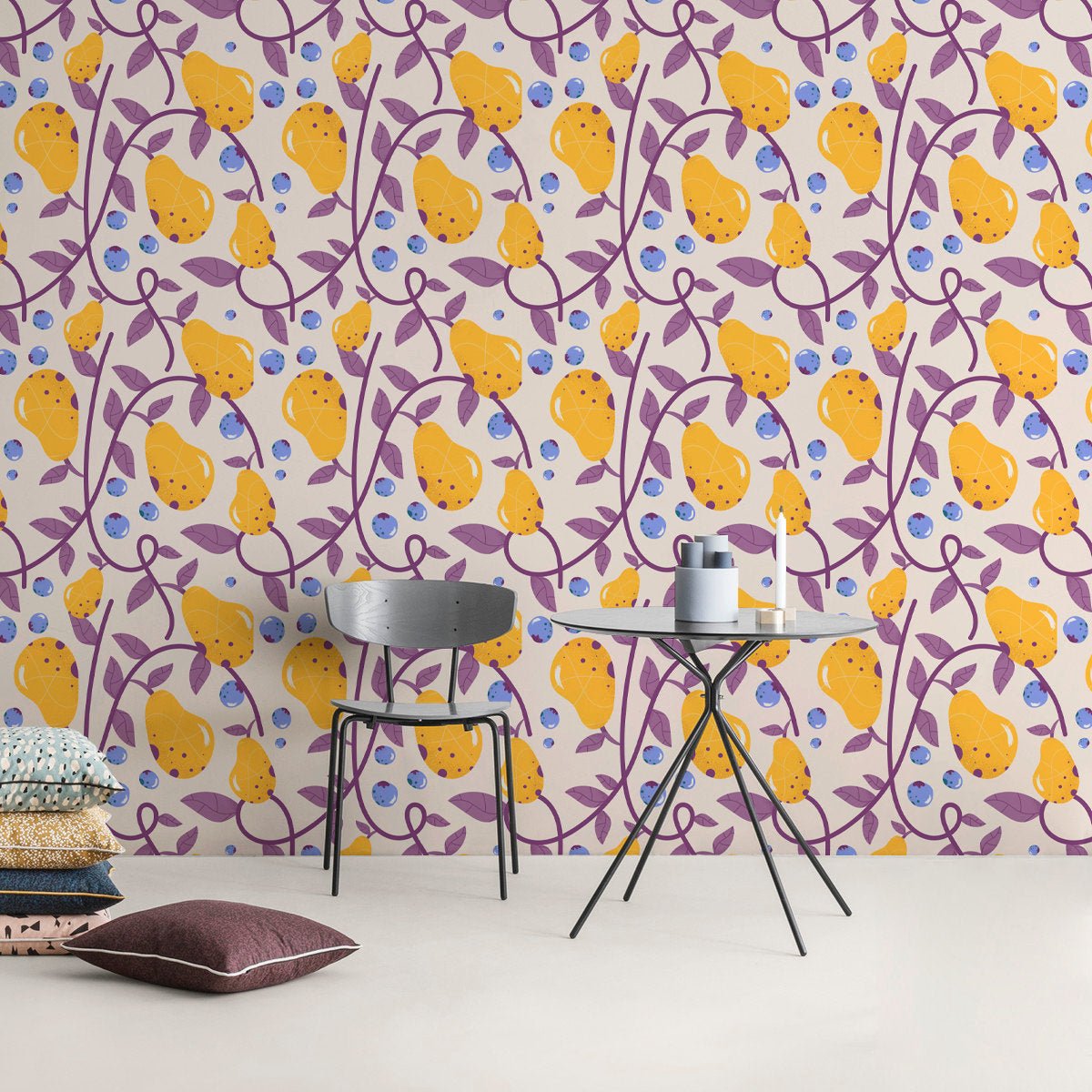 Fruity Vines Wallpaper - B571 - WallTrend