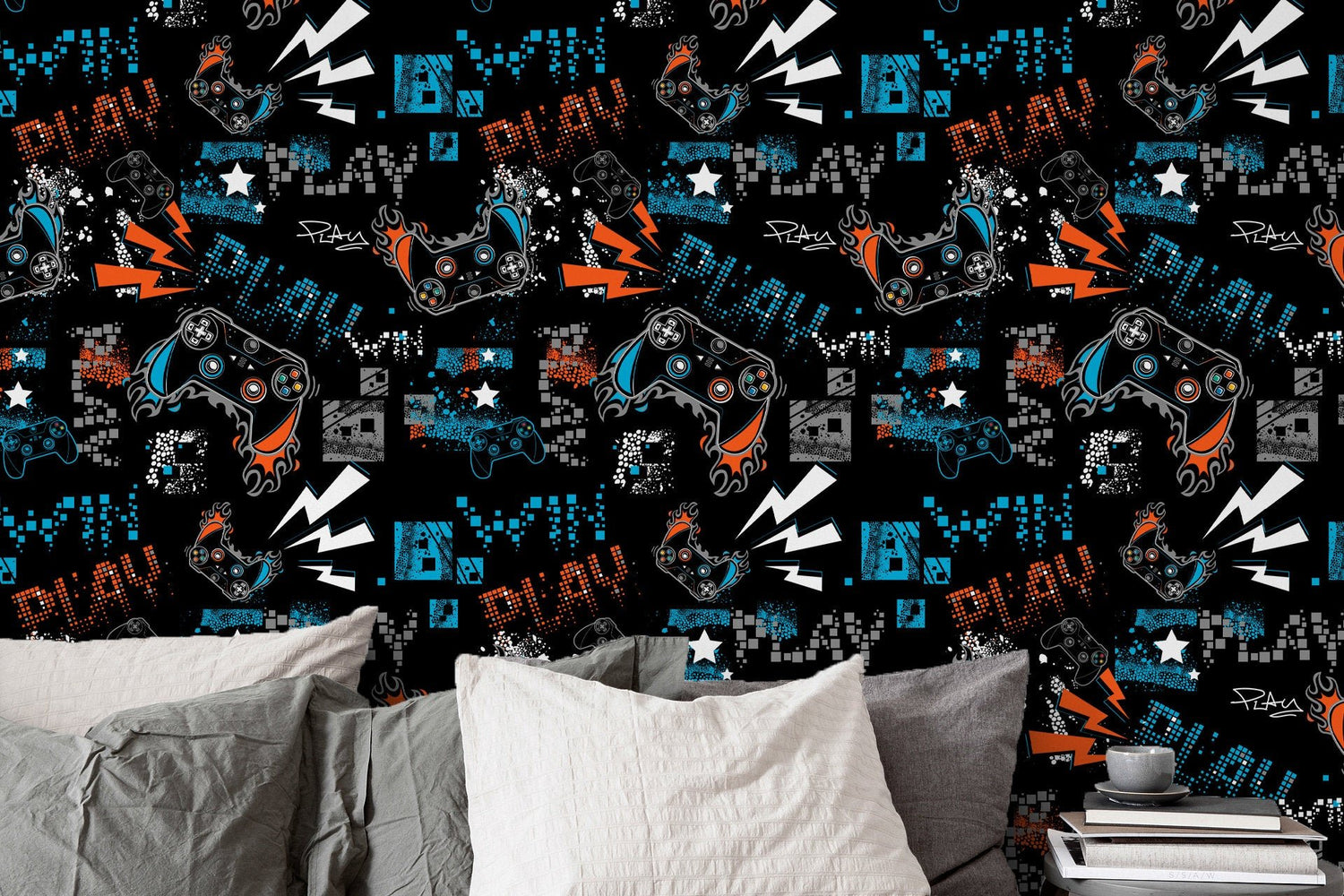 Gaming Frenzy Wallpaper - B515 - WallTrend
