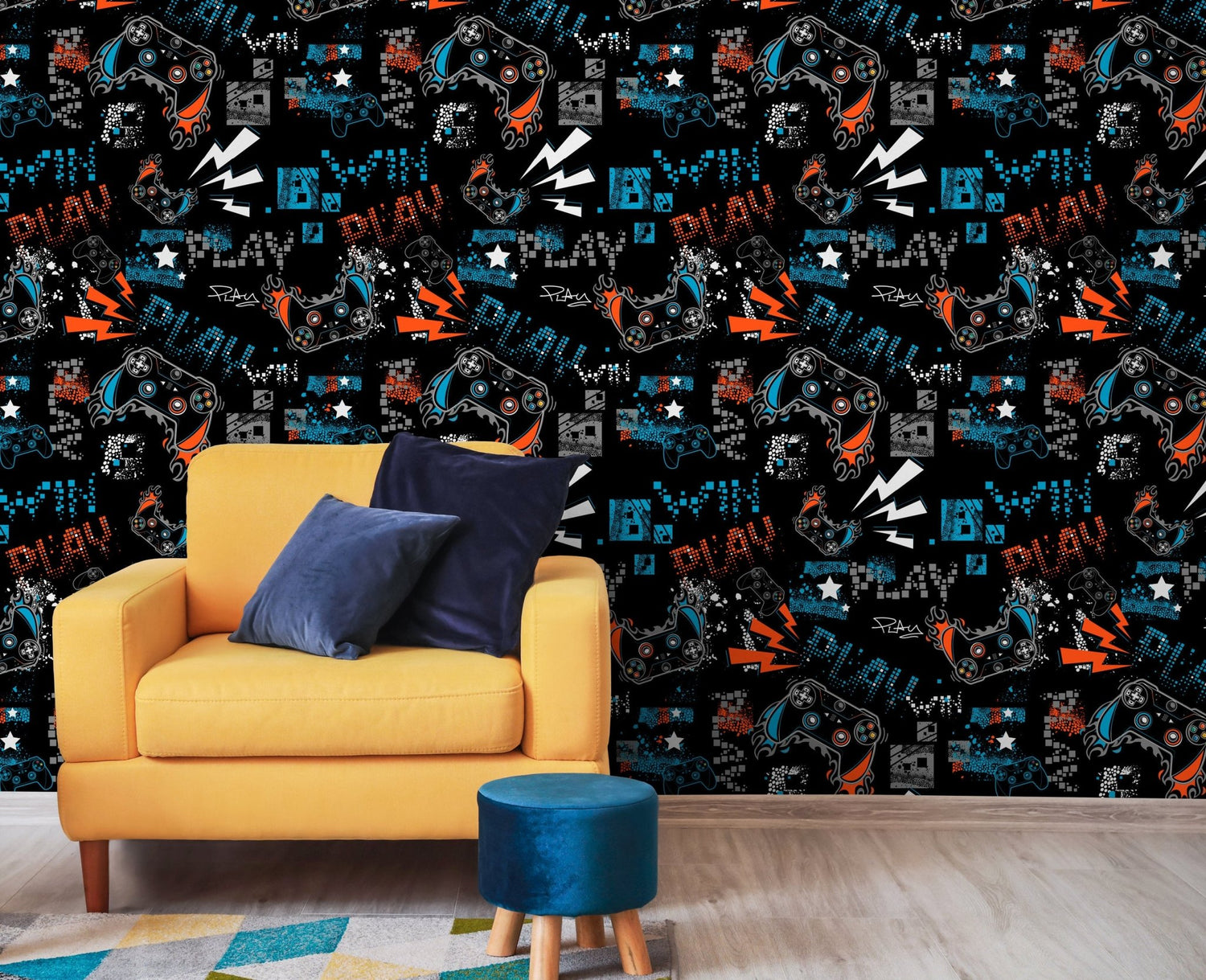Gaming Frenzy Wallpaper - B515 - WallTrend