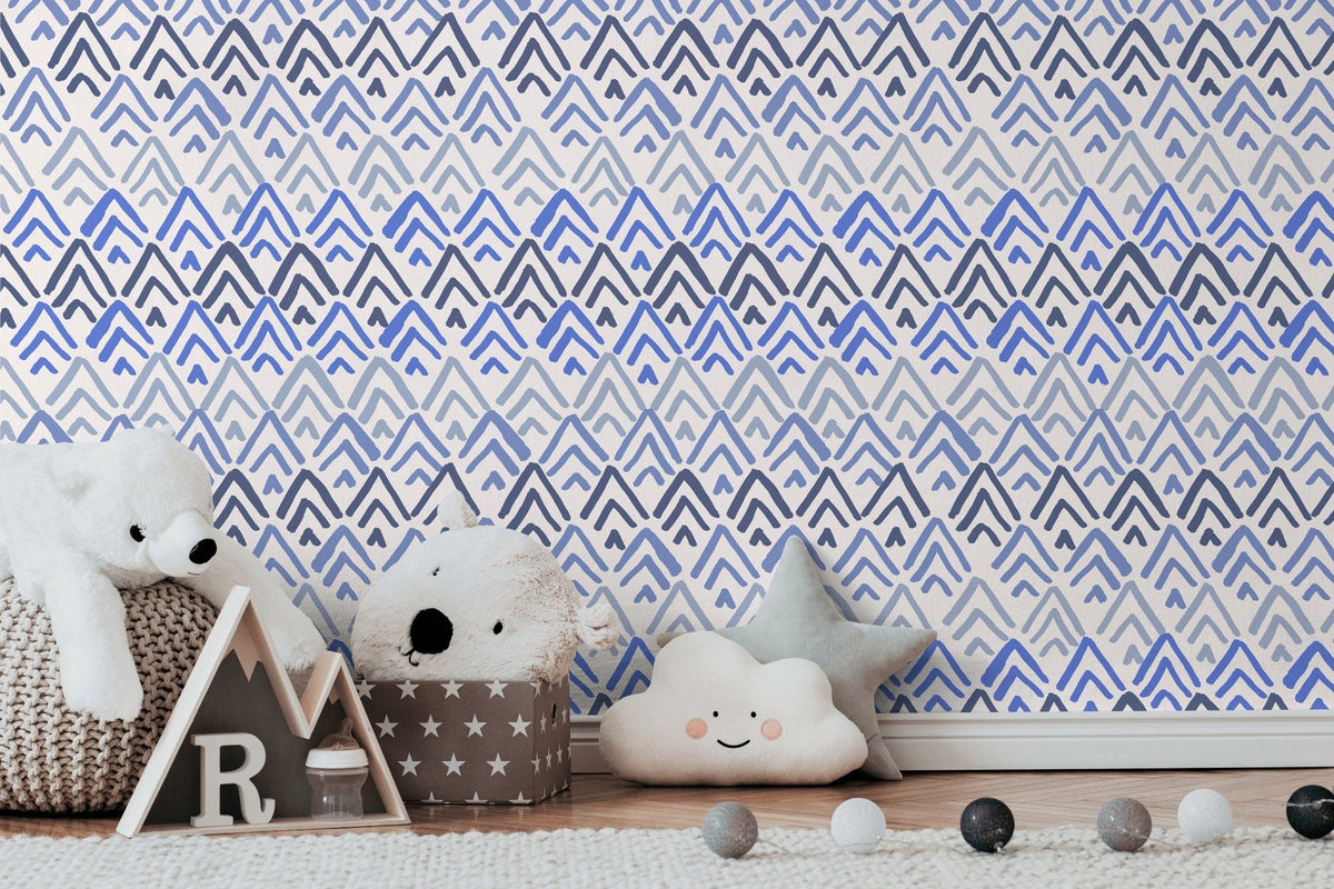 Geometric Arrowhead Wallpaper - B359 - WallTrend