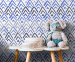 Geometric Arrowhead Wallpaper - B359 - WallTrend