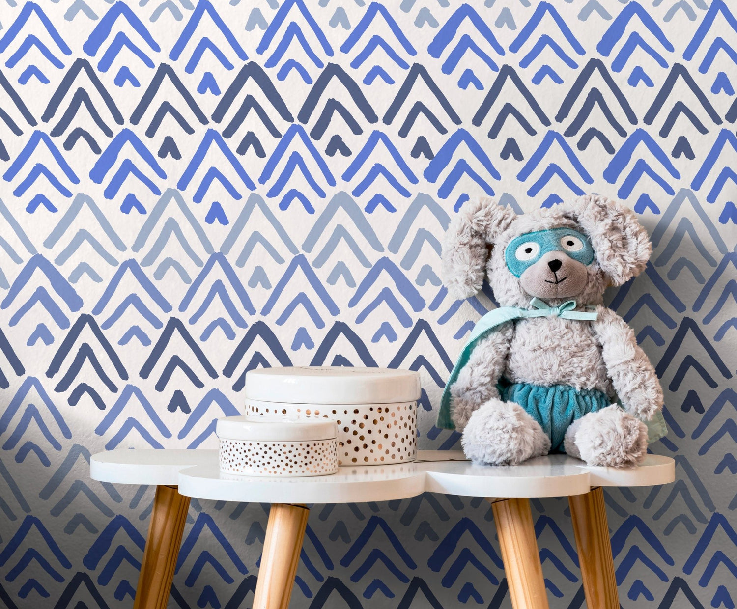 Geometric Arrowhead Wallpaper - B359 - WallTrend