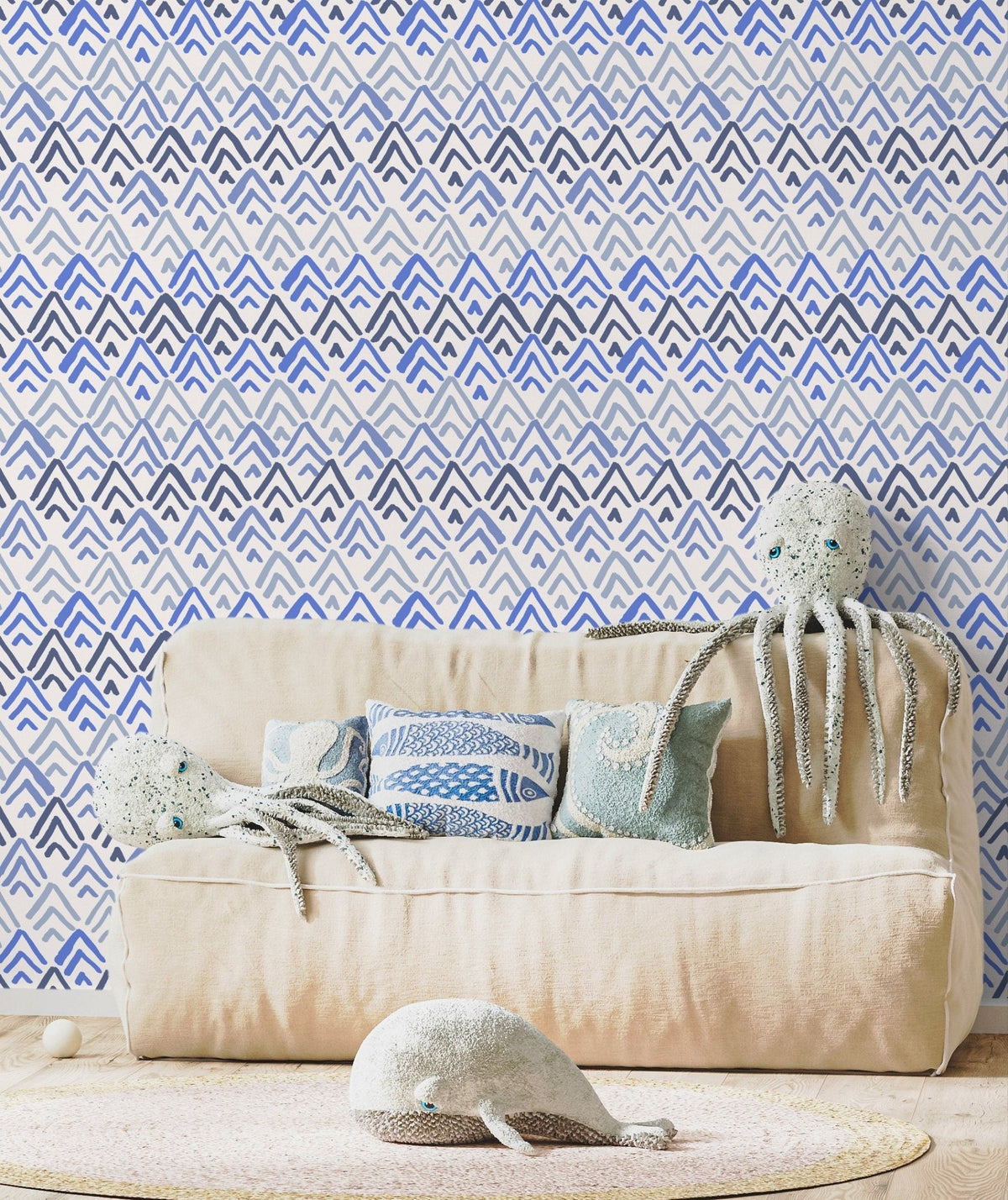 Geometric Arrowhead Wallpaper - B359 - WallTrend