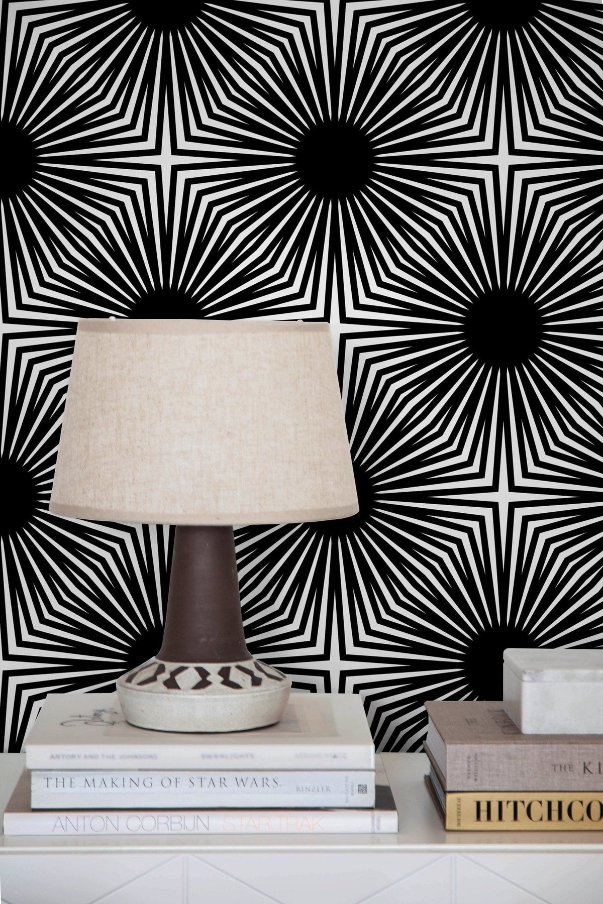 Geometric Art Deco Harmony Wallpaper - B887 - WallTrend