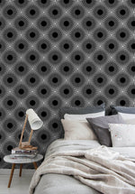 Geometric Art Deco Harmony Wallpaper - B887 - WallTrend