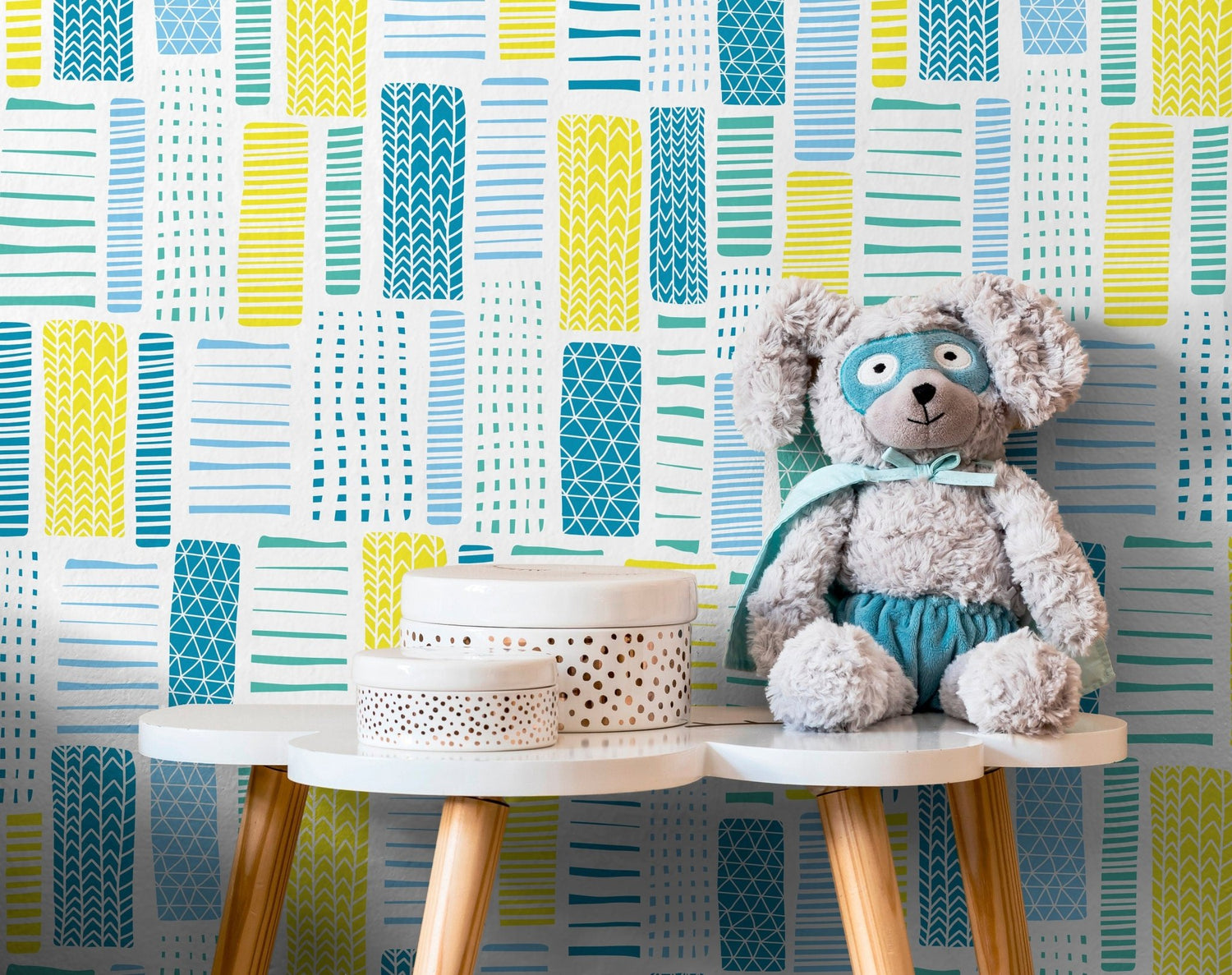 Geometric Bliss Wallpaper - B318 - WallTrend