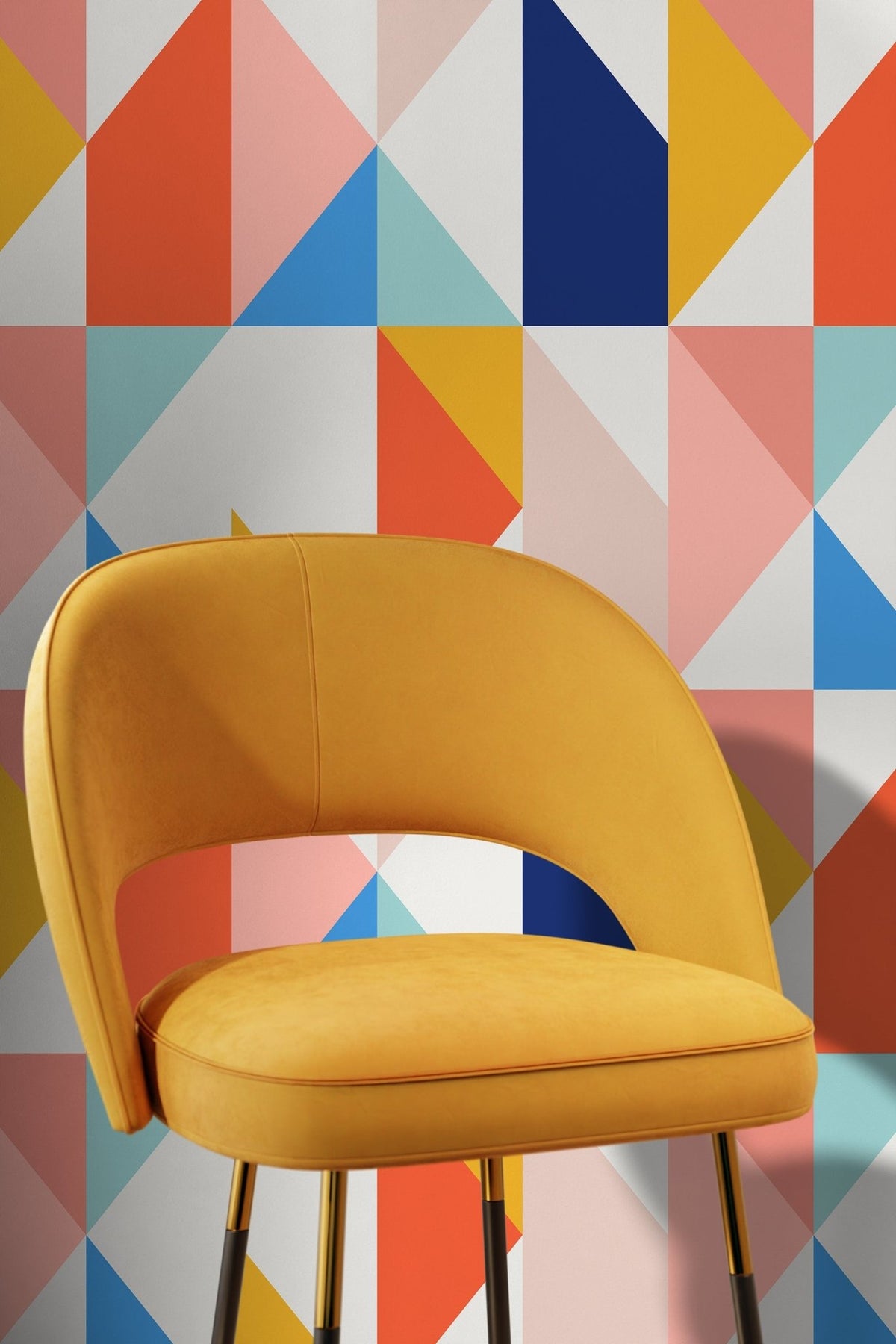 Geometric Bliss Wallpaper - B846 - WallTrend