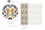 Geometric Bohemian Charm Wallpaper - C586 - WallTrend