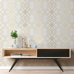 Geometric Chic Wallpaper - B269 - WallTrend