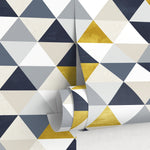 Geometric Elegance Wallpaper - A196 - WallTrend