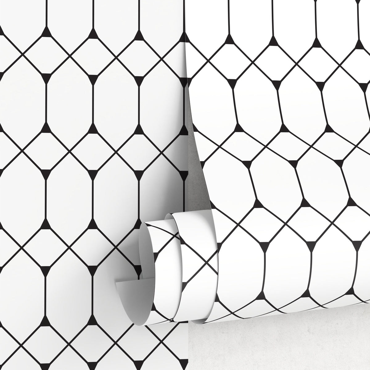 Geometric Elegance Wallpaper - A346 - WallTrend