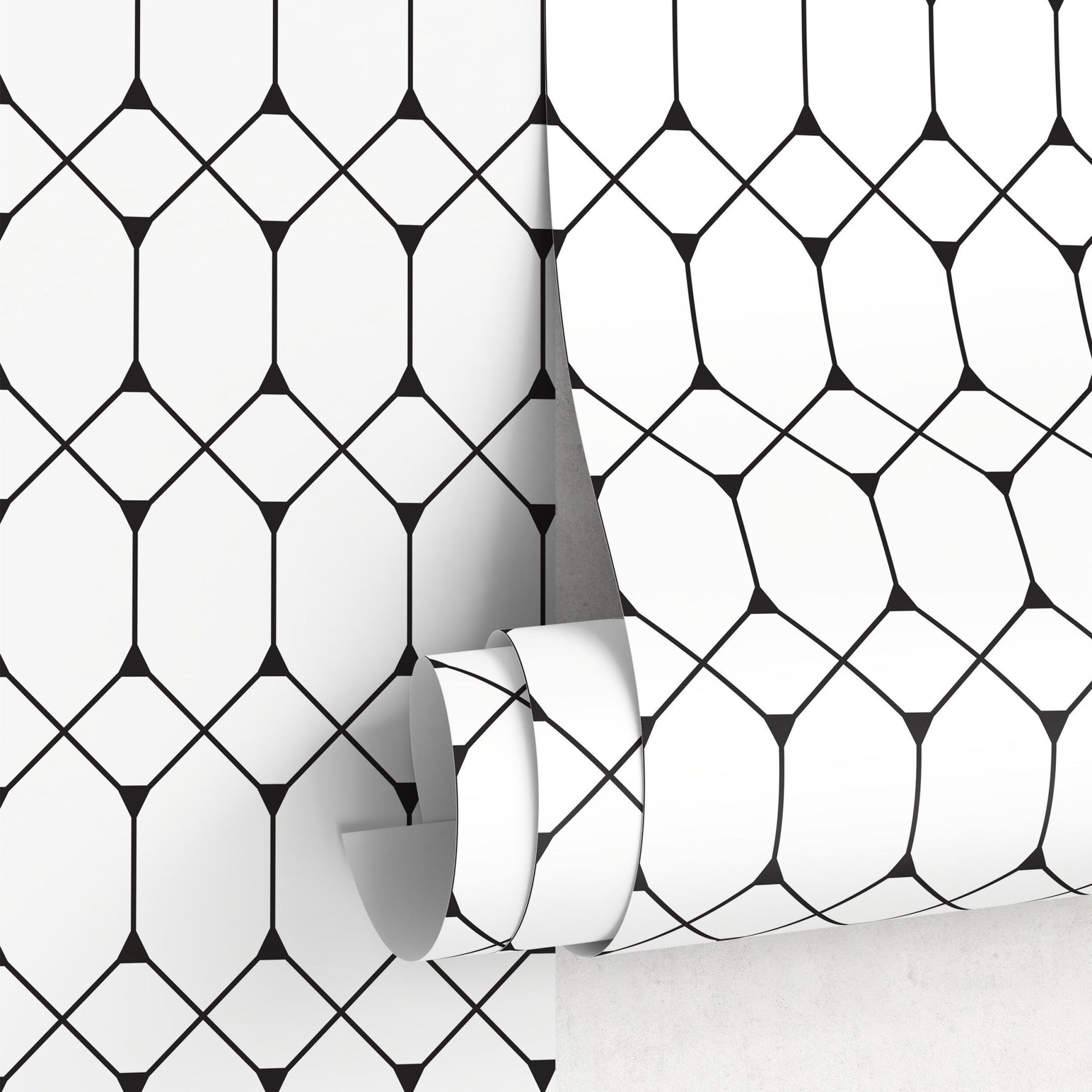 Geometric Elegance Wallpaper - A346 - WallTrend