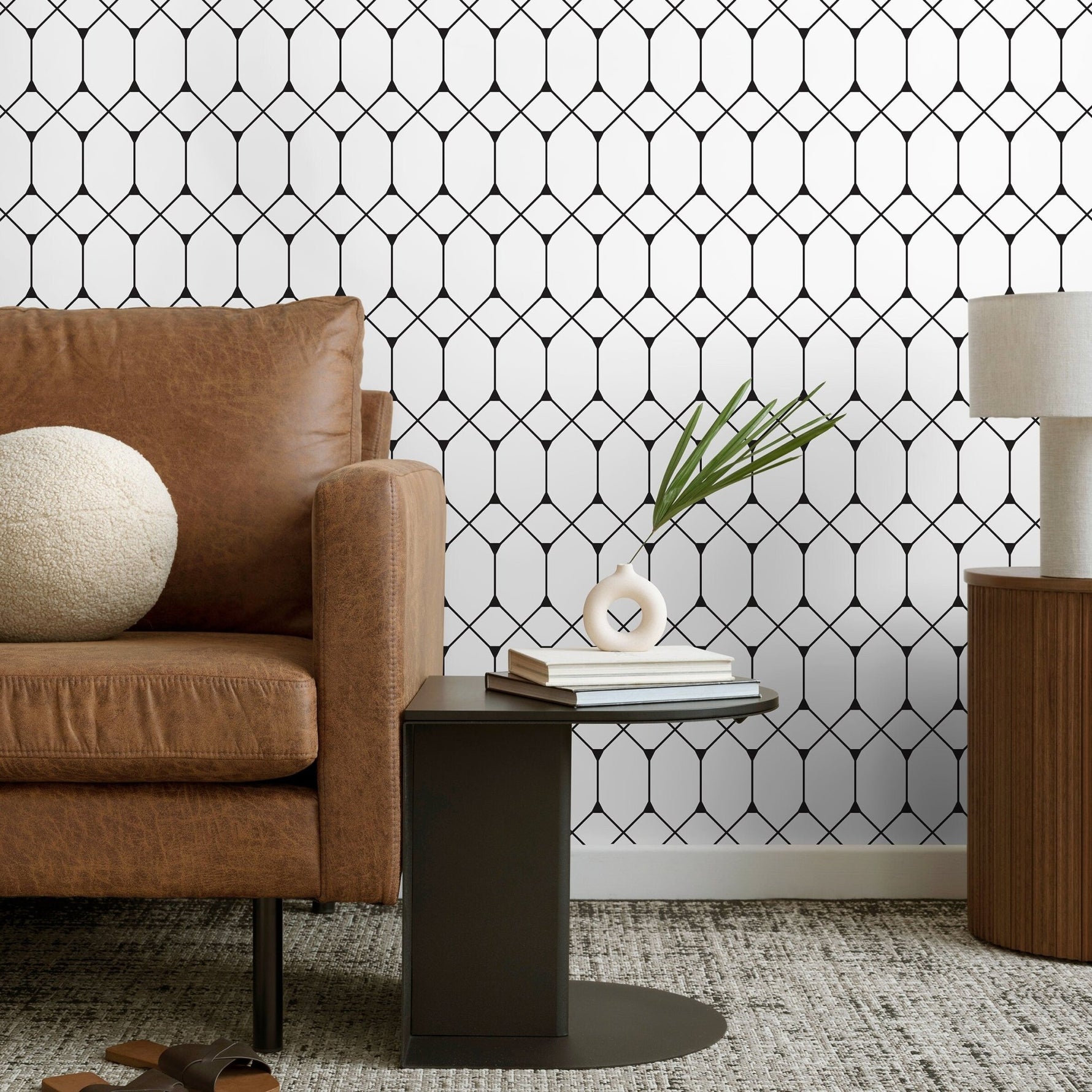Geometric Elegance Wallpaper - A346 - WallTrend