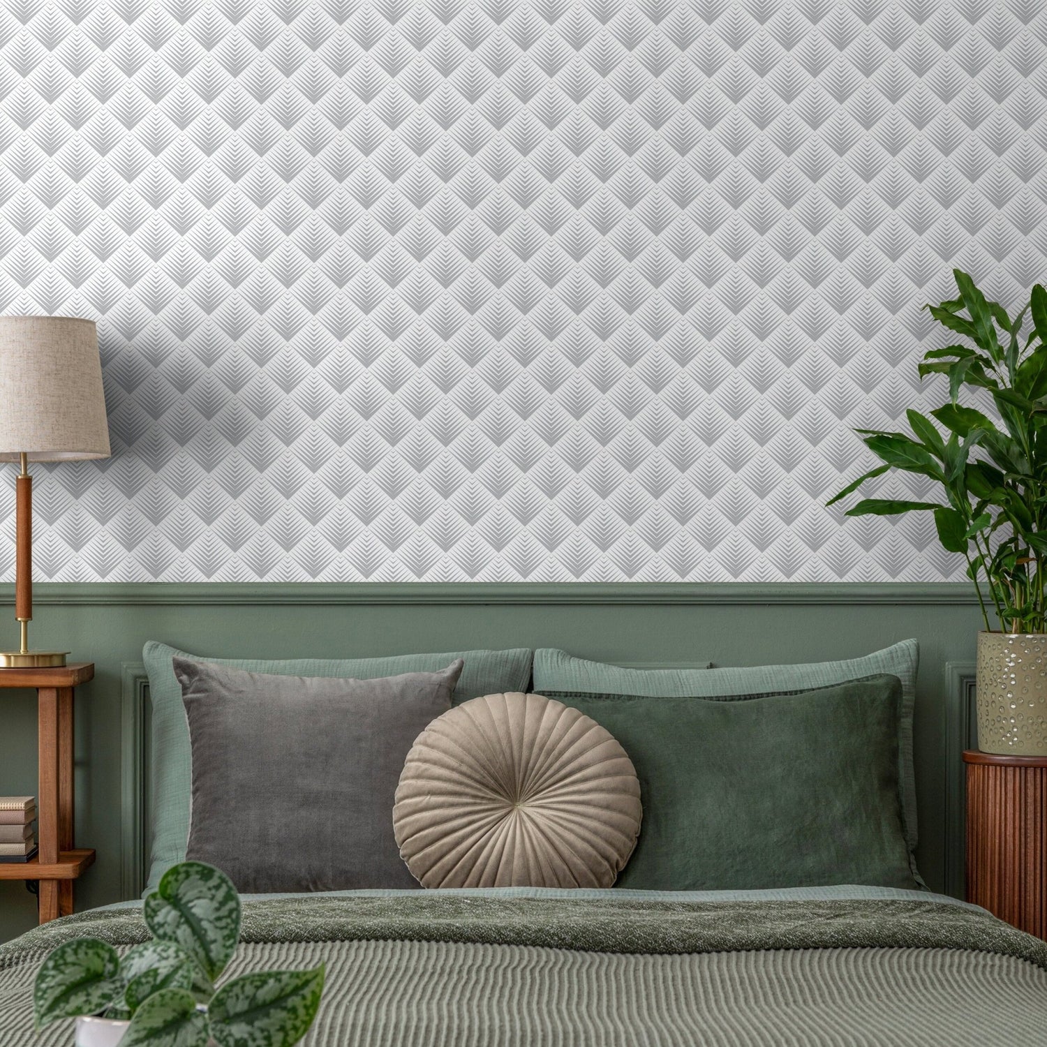 Geometric Elegance Wallpaper - A432 - WallTrend