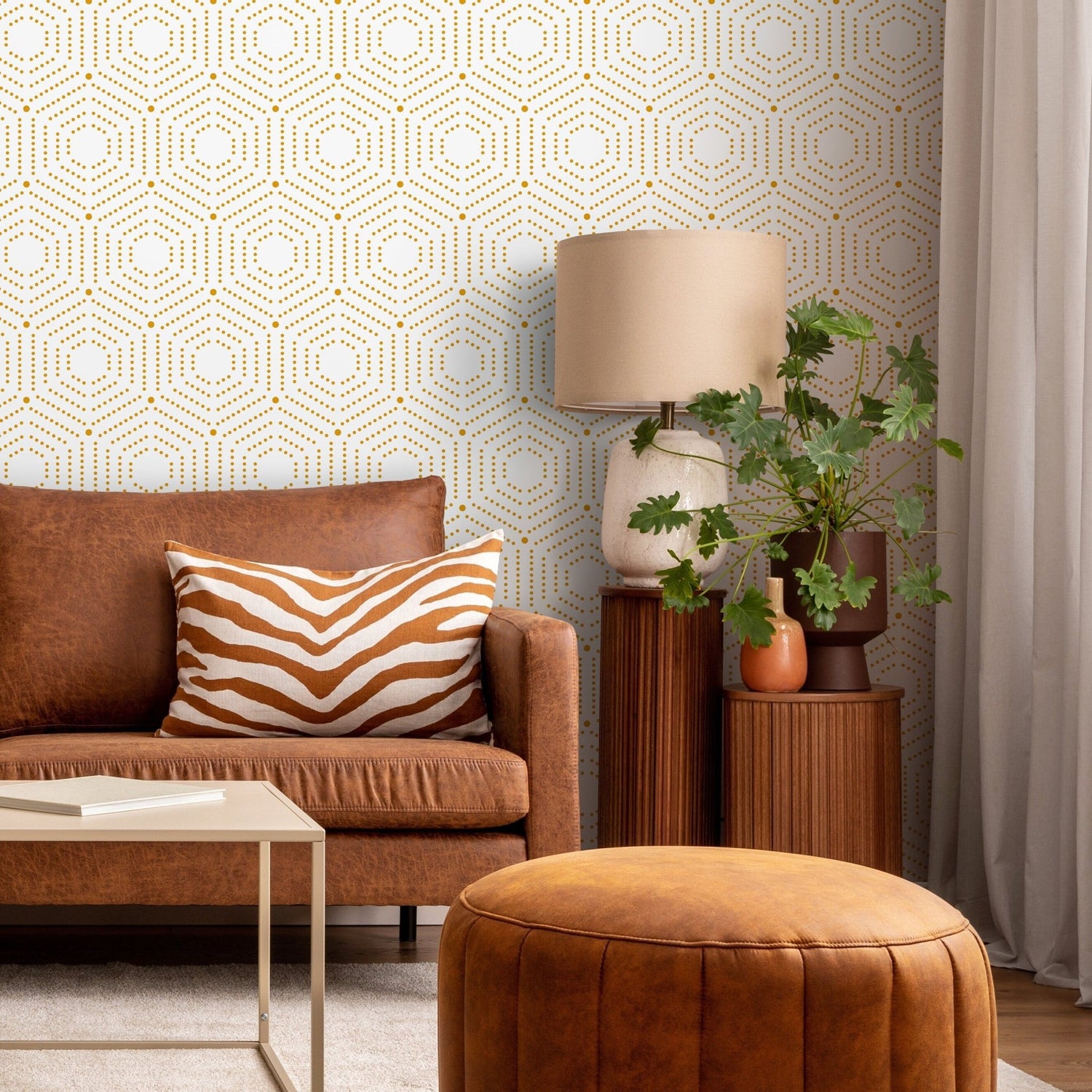 Geometric Elegance Wallpaper - A909 - WallTrend