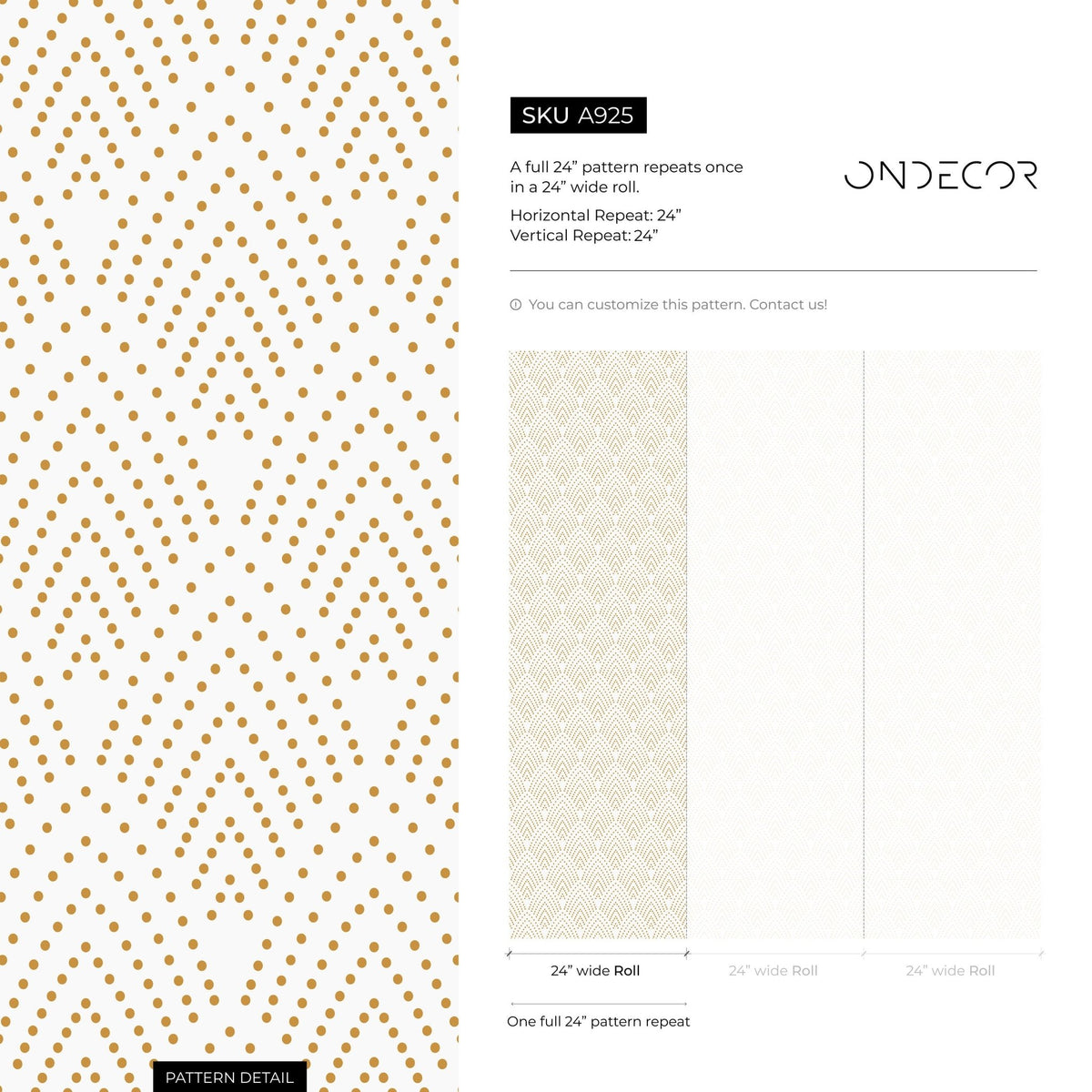 Geometric Elegance Wallpaper - A925 - WallTrend