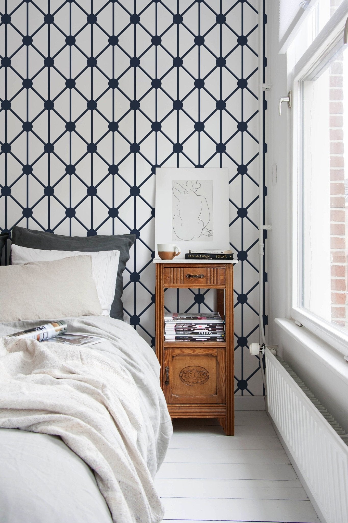 Geometric Elegance Wallpaper - B109 - WallTrend