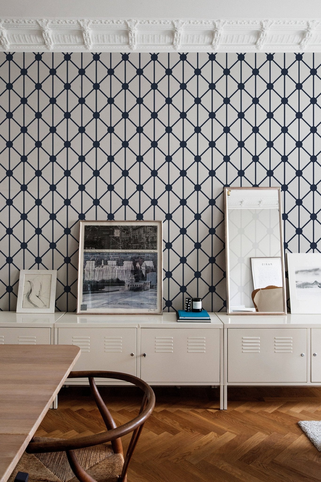 Geometric Elegance Wallpaper - B109 - WallTrend