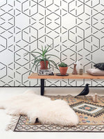 Geometric Elegance Wallpaper - B153 - WallTrend