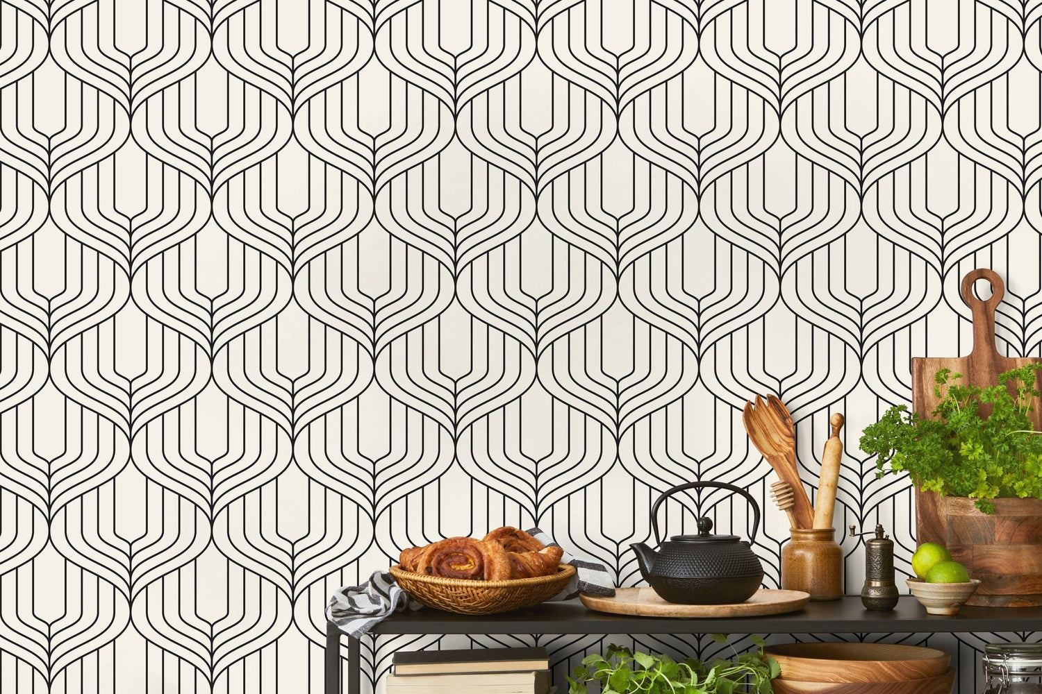 Geometric Elegance Wallpaper - B287 - WallTrend