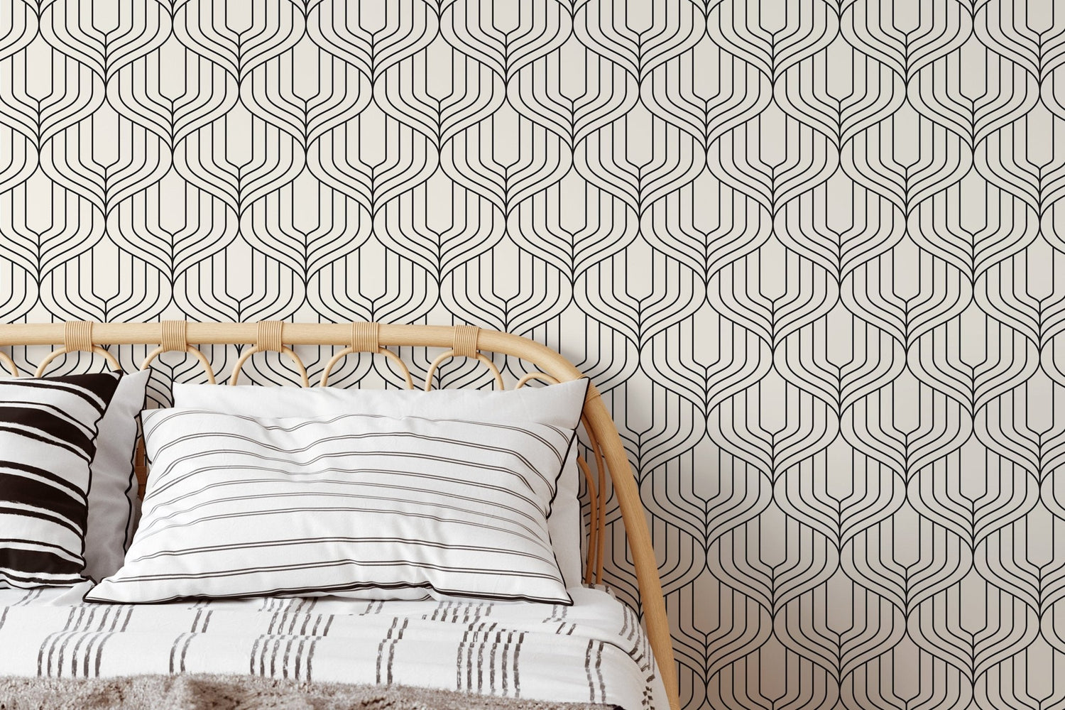 Geometric Elegance Wallpaper - B287 - WallTrend