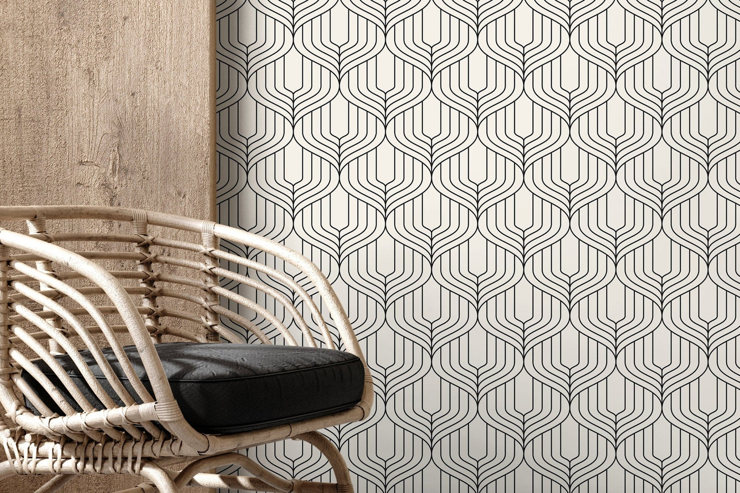 Geometric Elegance Wallpaper - B287 - WallTrend