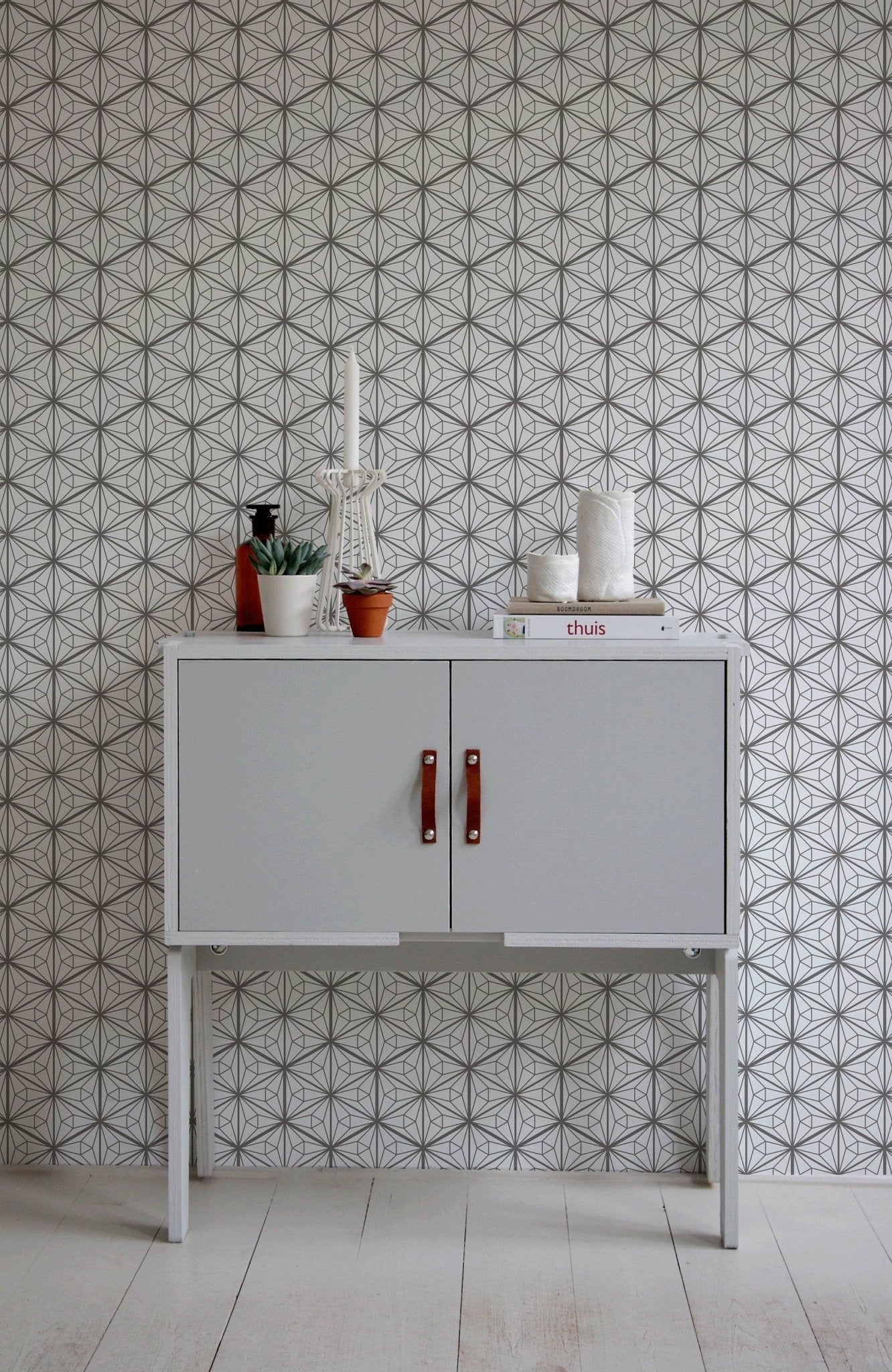 Geometric Elegance Wallpaper - B806 - WallTrend