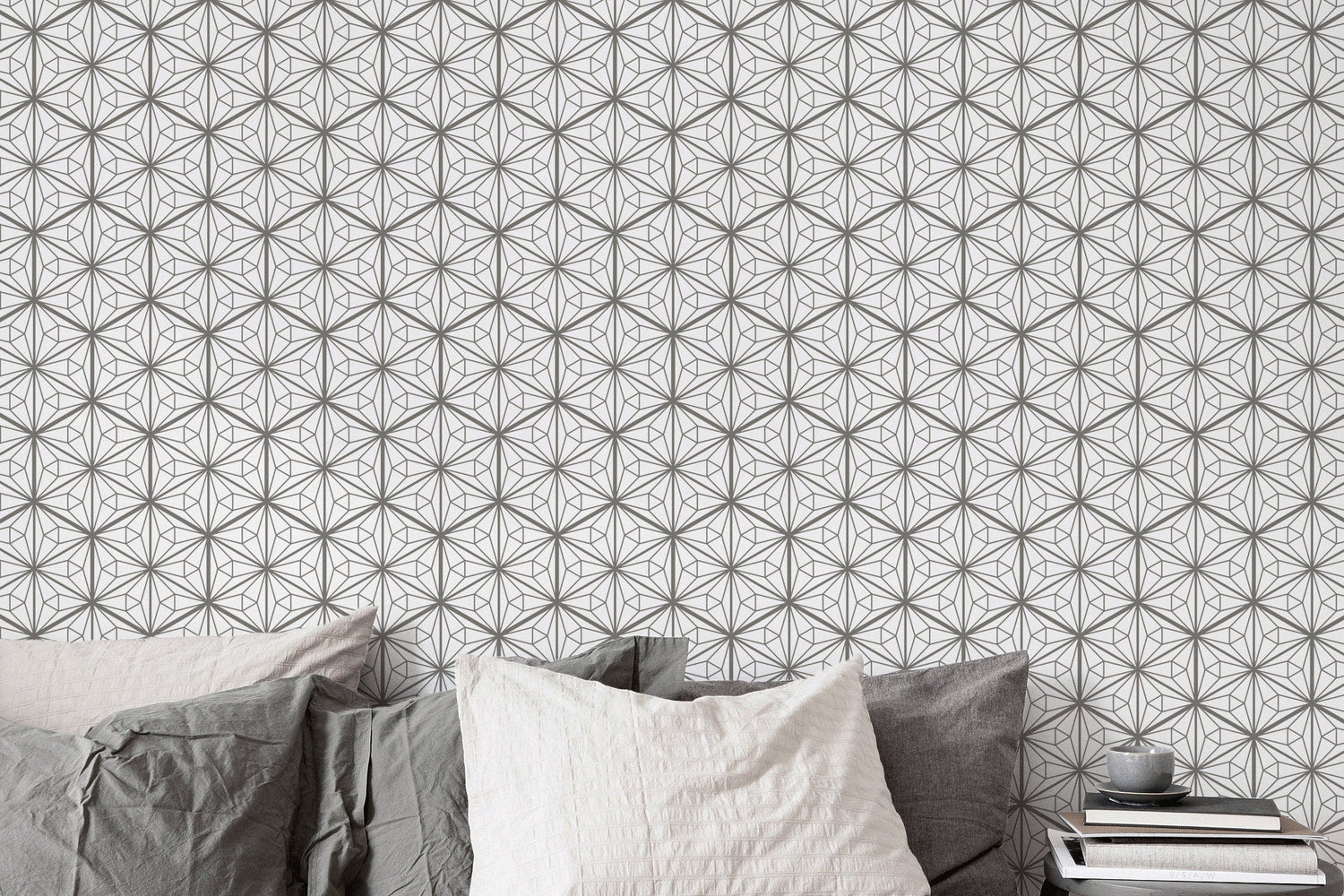 Geometric Elegance Wallpaper - B806 - WallTrend