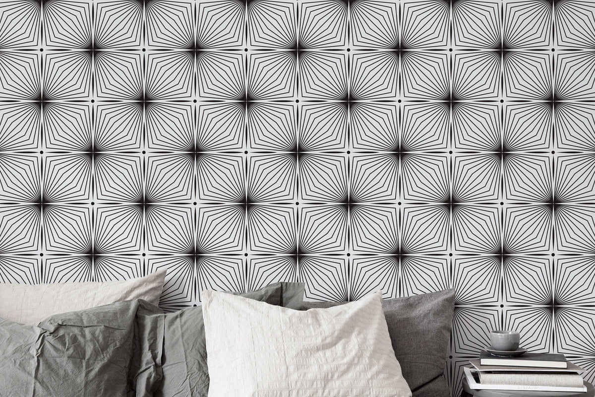 Geometric Elegance Wallpaper - B821 - WallTrend