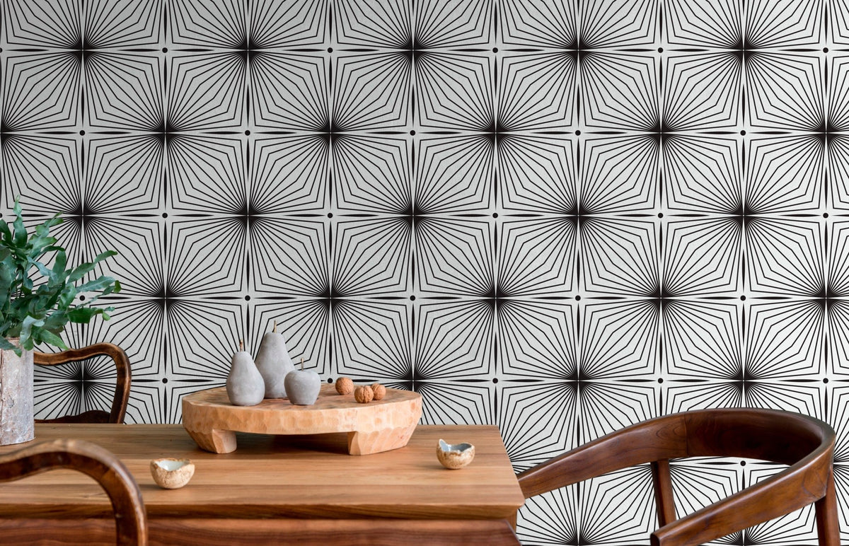 Geometric Elegance Wallpaper - B821 - WallTrend