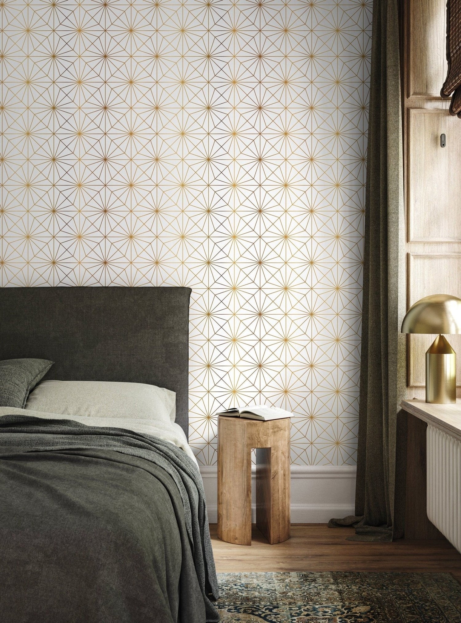 Geometric Elegance Wallpaper - B826 - WallTrend
