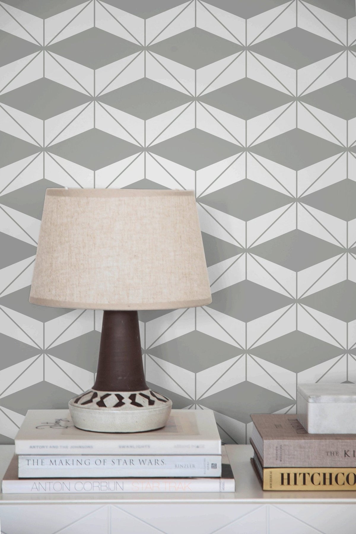 Geometric Elegance Wallpaper - C181 - WallTrend
